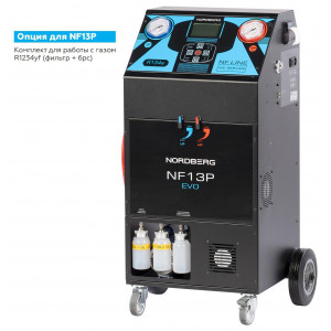 Установка автомат NORDBERG NF13P для заправки автомобильных кондиционеров с принтером